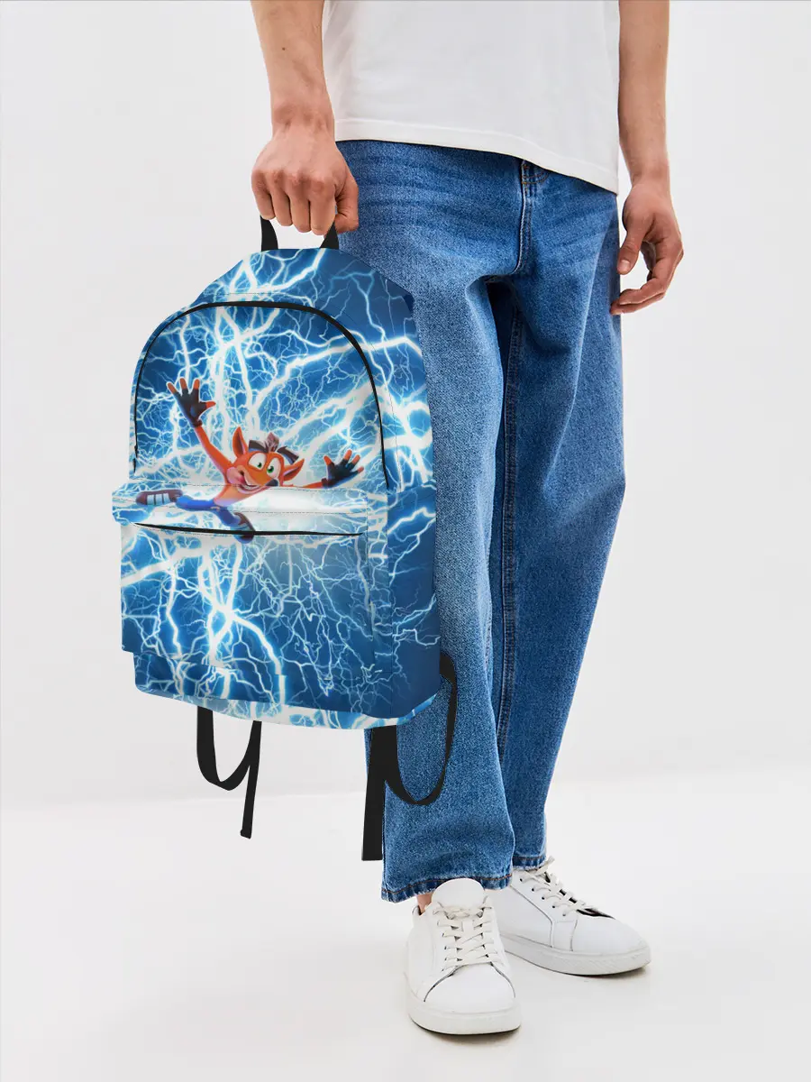 Рюкзак джинсовый / Crash Bandicoot