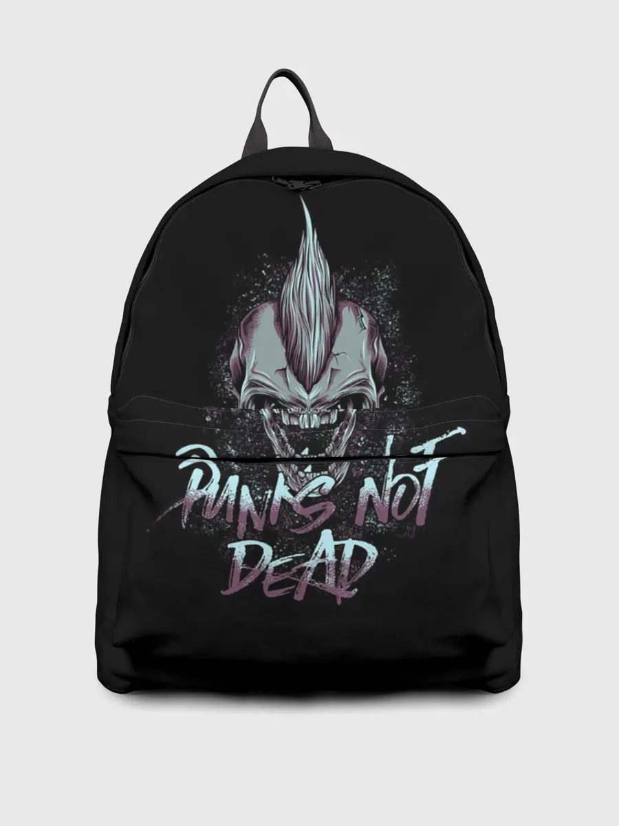 Рюкзак джинсовый / PUNKS NOT DEAD