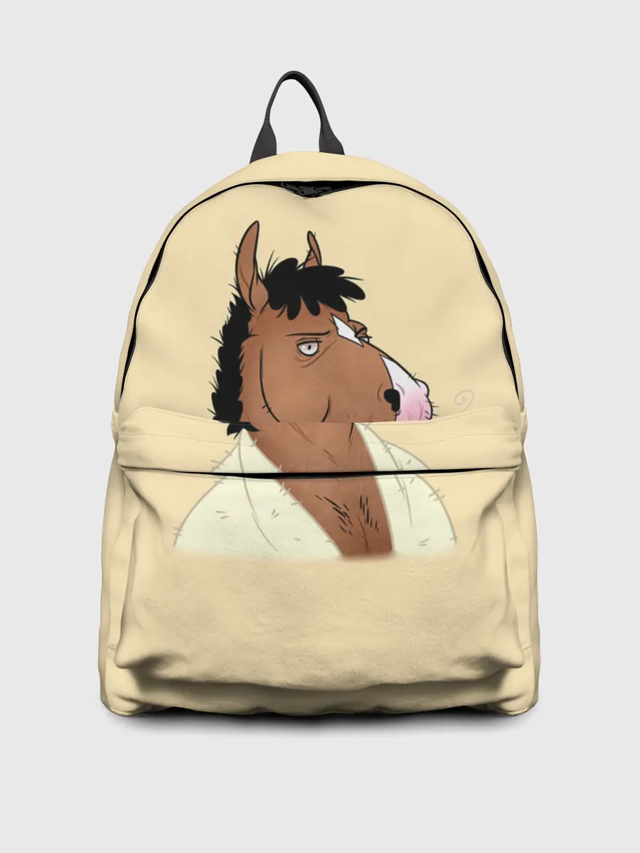 Рюкзак джинсовый / Конь БоДжек