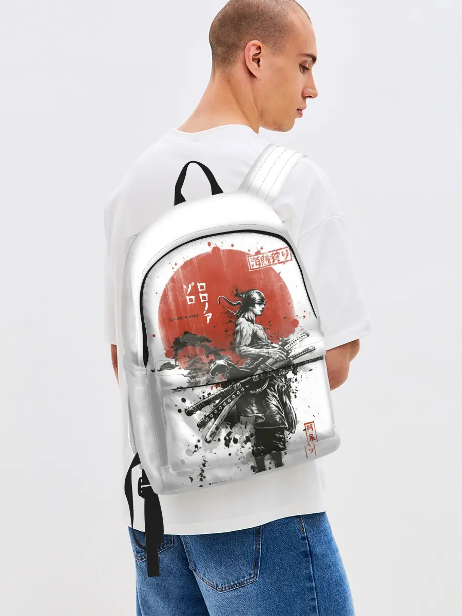 Рюкзак джинсовый / ONE PIECE ZORO Roronoa SAMURAI