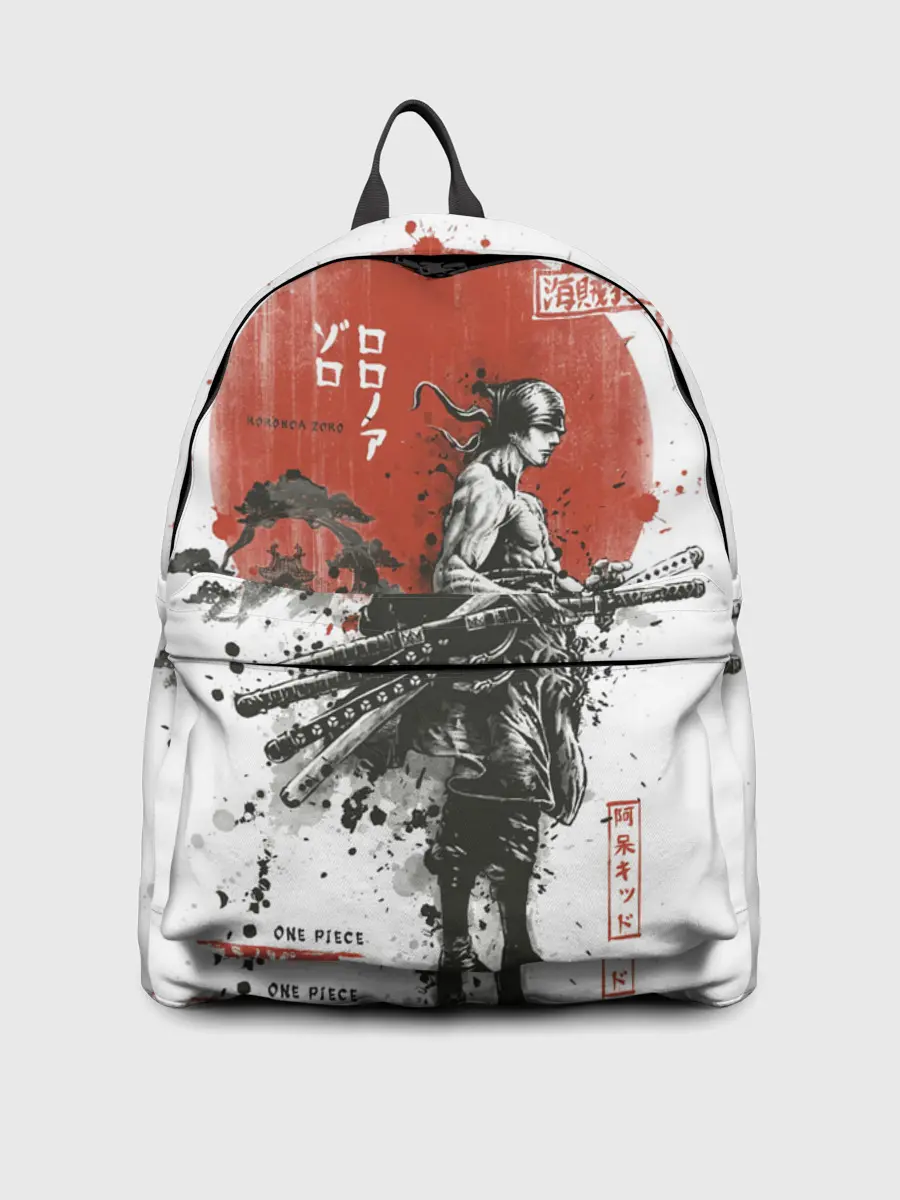 Рюкзак джинсовый / ONE PIECE ZORO Roronoa SAMURAI