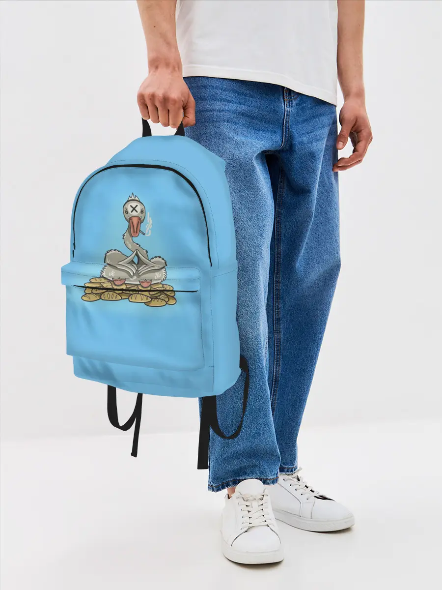 Рюкзак джинсовый / Гусь батонный