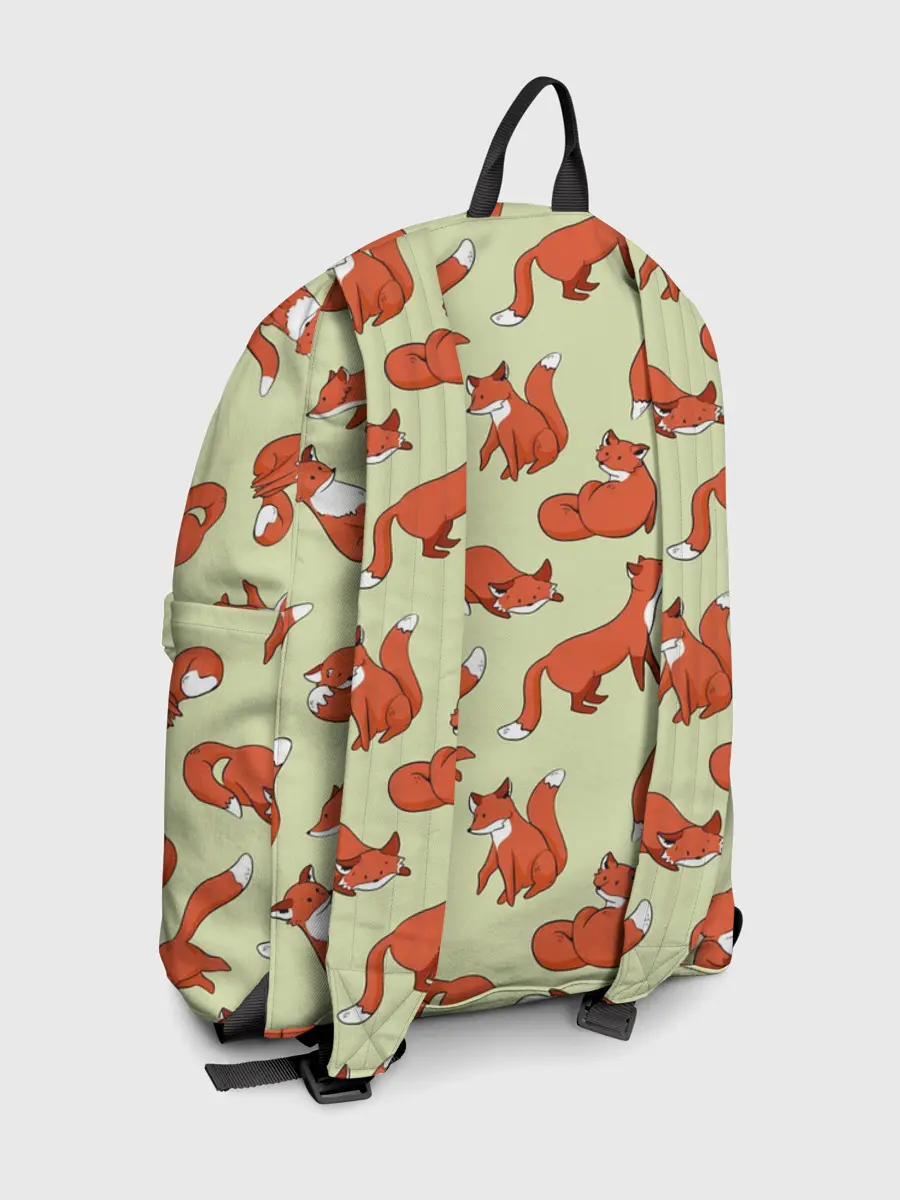 Рюкзак джинсовый / Осенние лисички