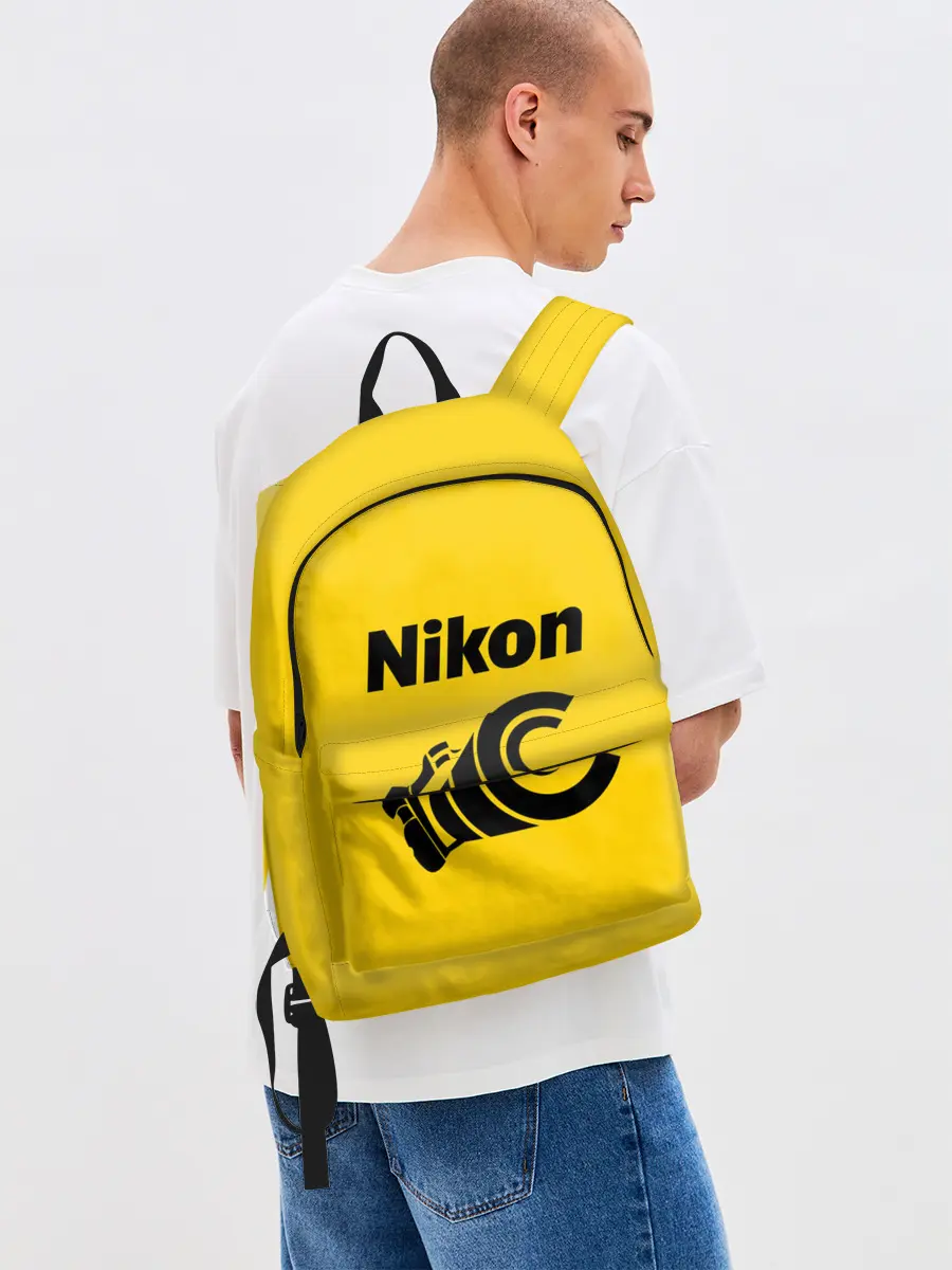 Рюкзак джинсовый / Никон