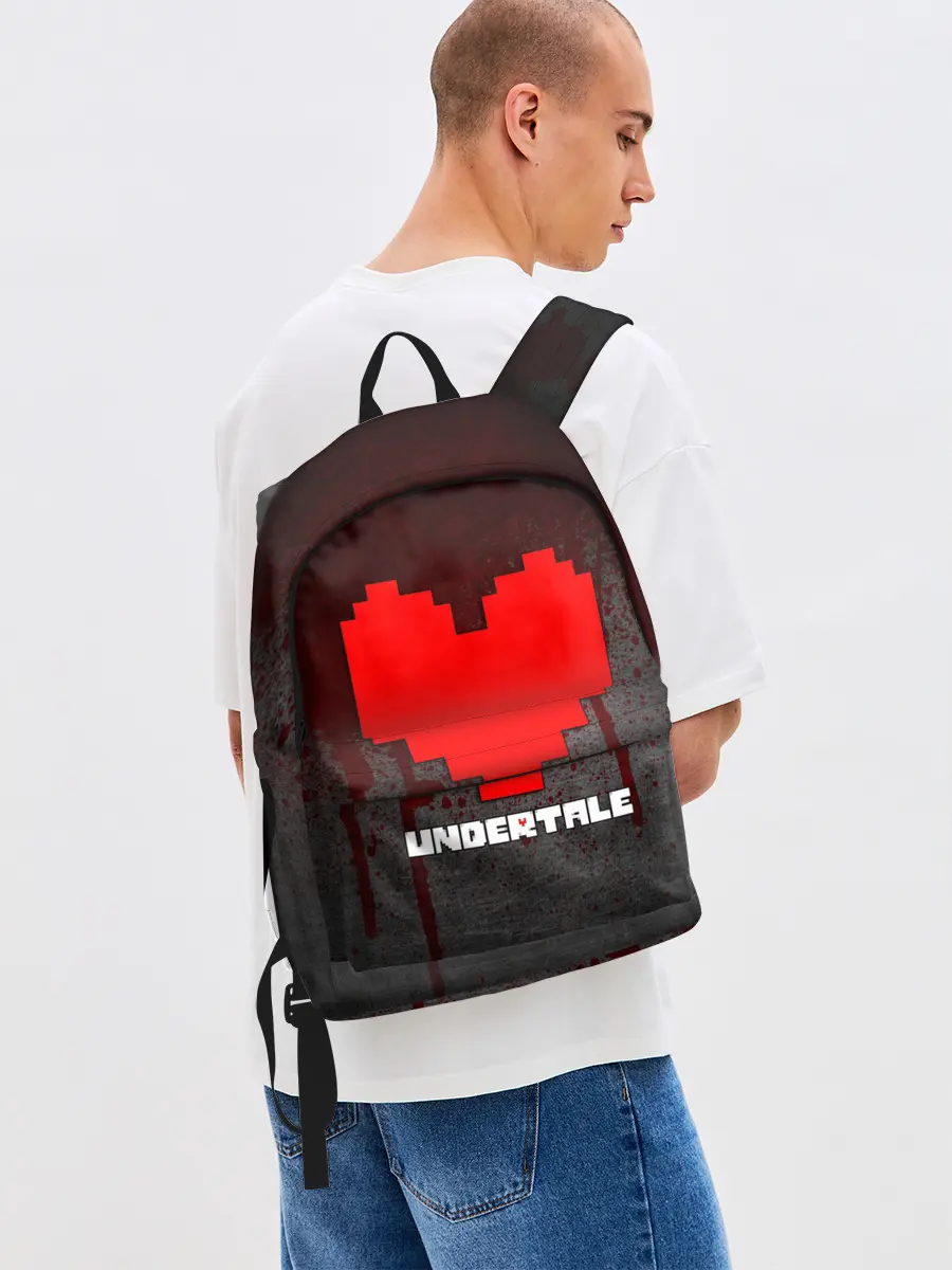 Рюкзак джинсовый / UNDERTALE