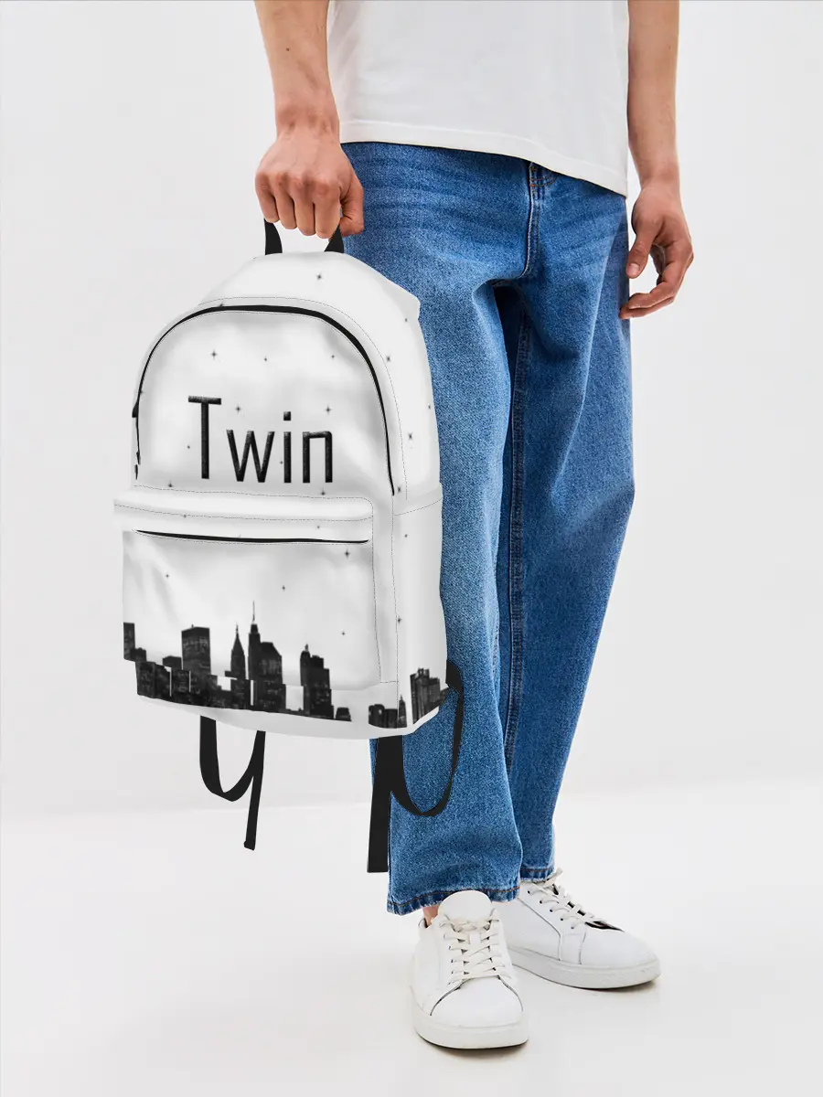 Рюкзак джинсовый / Twin cities