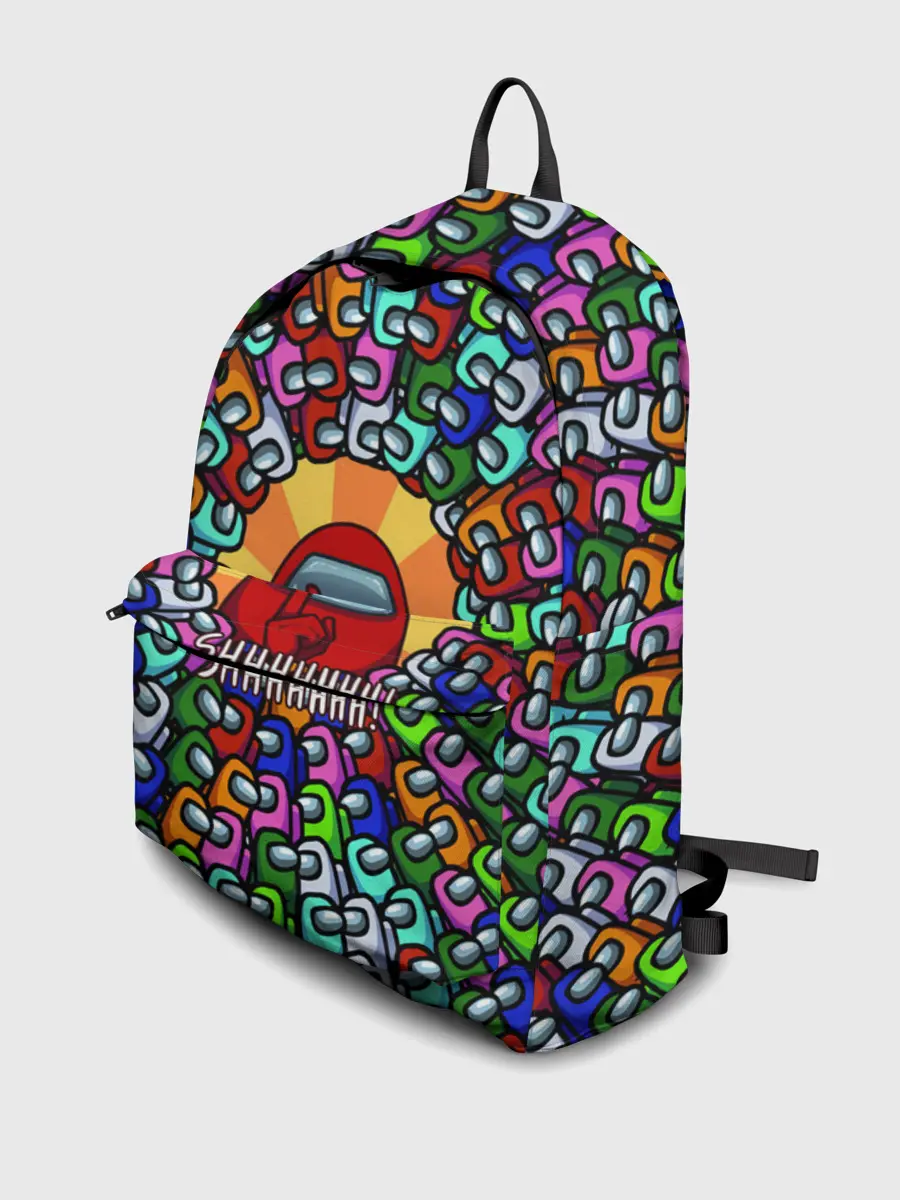 Рюкзак джинсовый / Among Us SHHHHHHH!