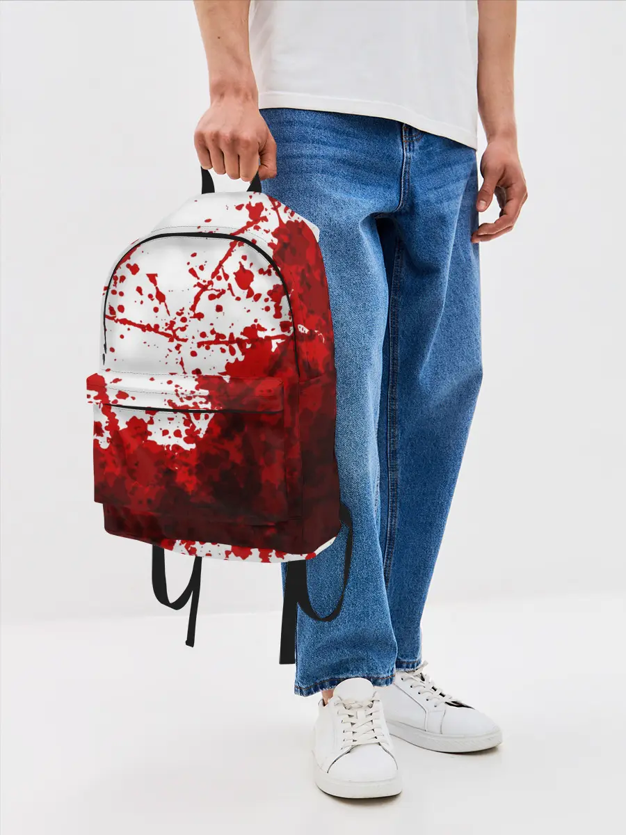 Рюкзак джинсовый / HALLOWEEN BLOOD