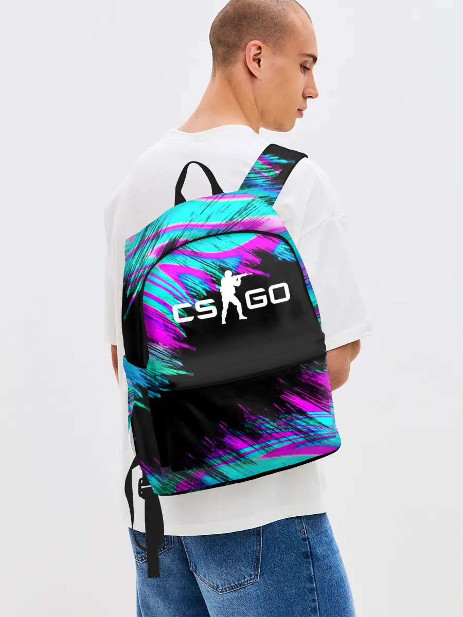 Рюкзак джинсовый / CS GO