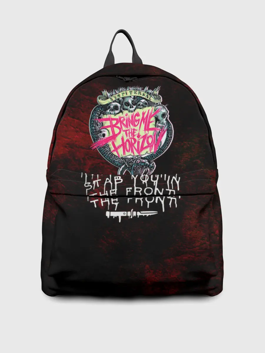 Рюкзак джинсовый / Bring me the Horizon