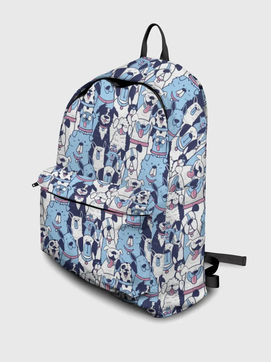 Рюкзак джинсовый / МИЛЫЕ ПЕСИКИ