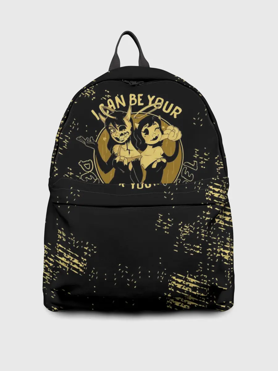 Рюкзак джинсовый / Bendy And The Ink Machine