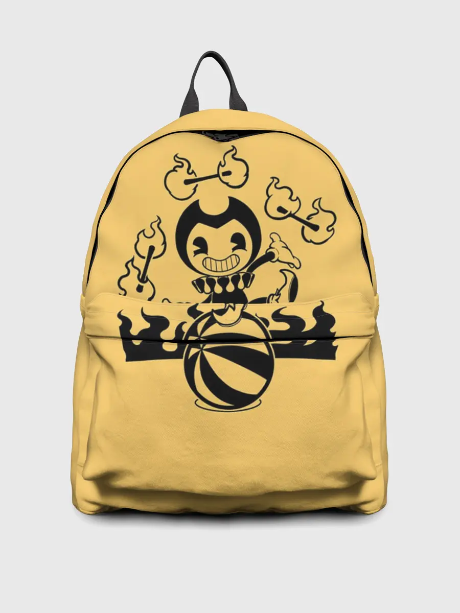 Рюкзак джинсовый / Bendy And The Ink Machine