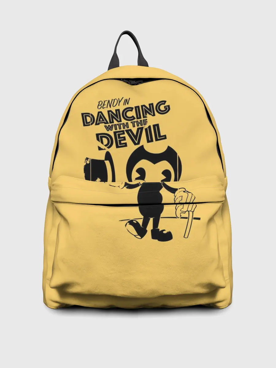 Рюкзак джинсовый / Bendy And The Ink Machine