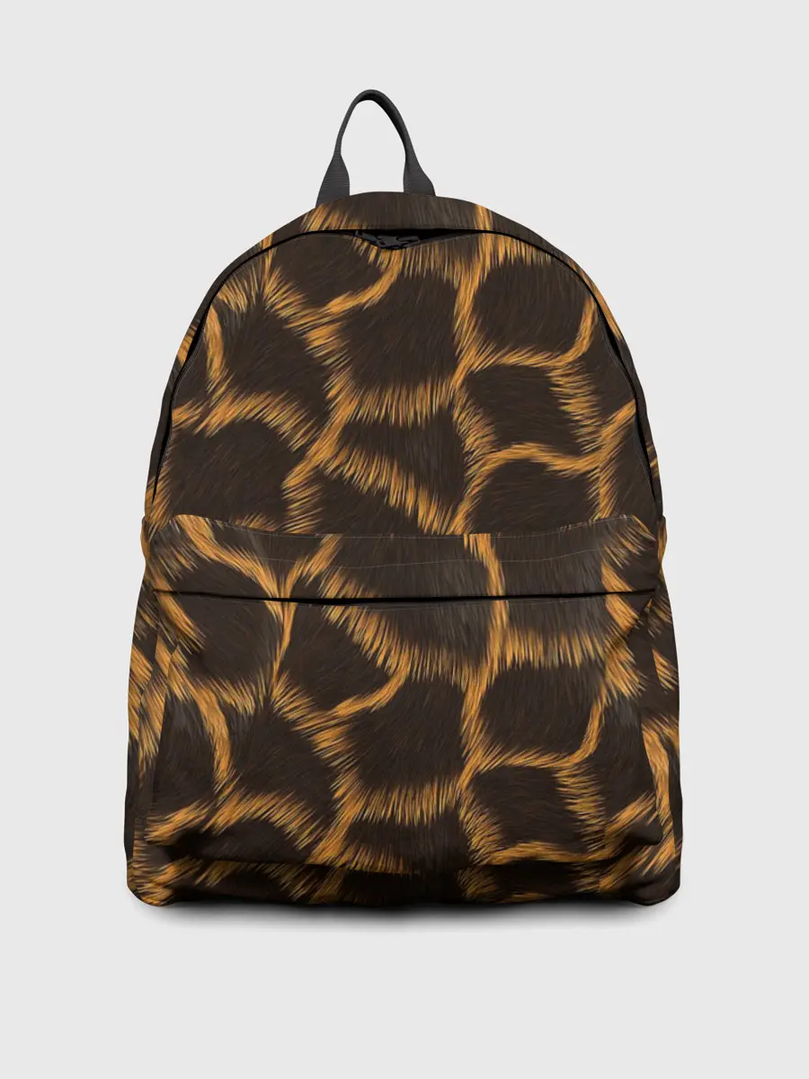 Рюкзак джинсовый / Леопард