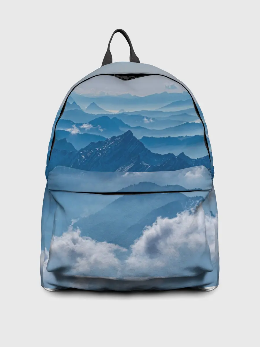 Рюкзак джинсовый / Горы