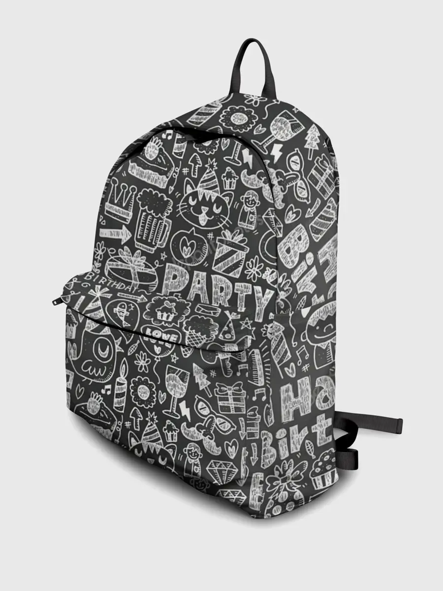 Рюкзак джинсовый / С днём рождения