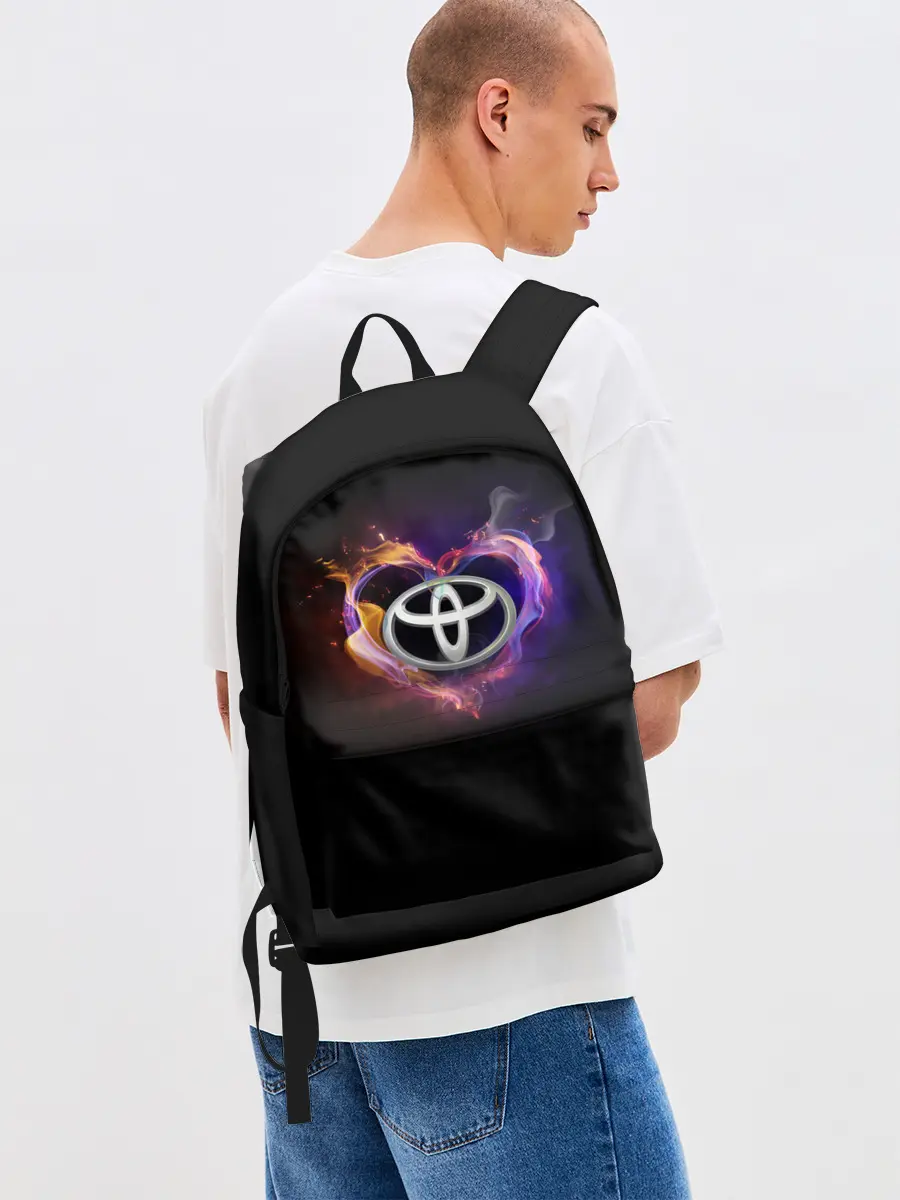 Рюкзак джинсовый / Toyota