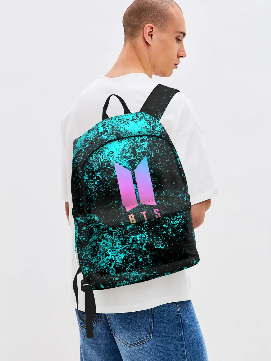 Рюкзак джинсовый / BTS