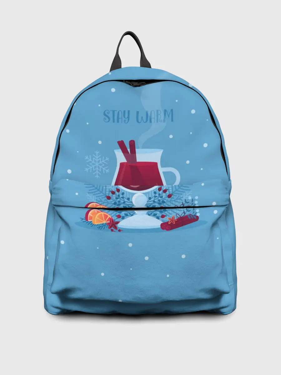 Рюкзак джинсовый / Stay Warm | Глинтвейн