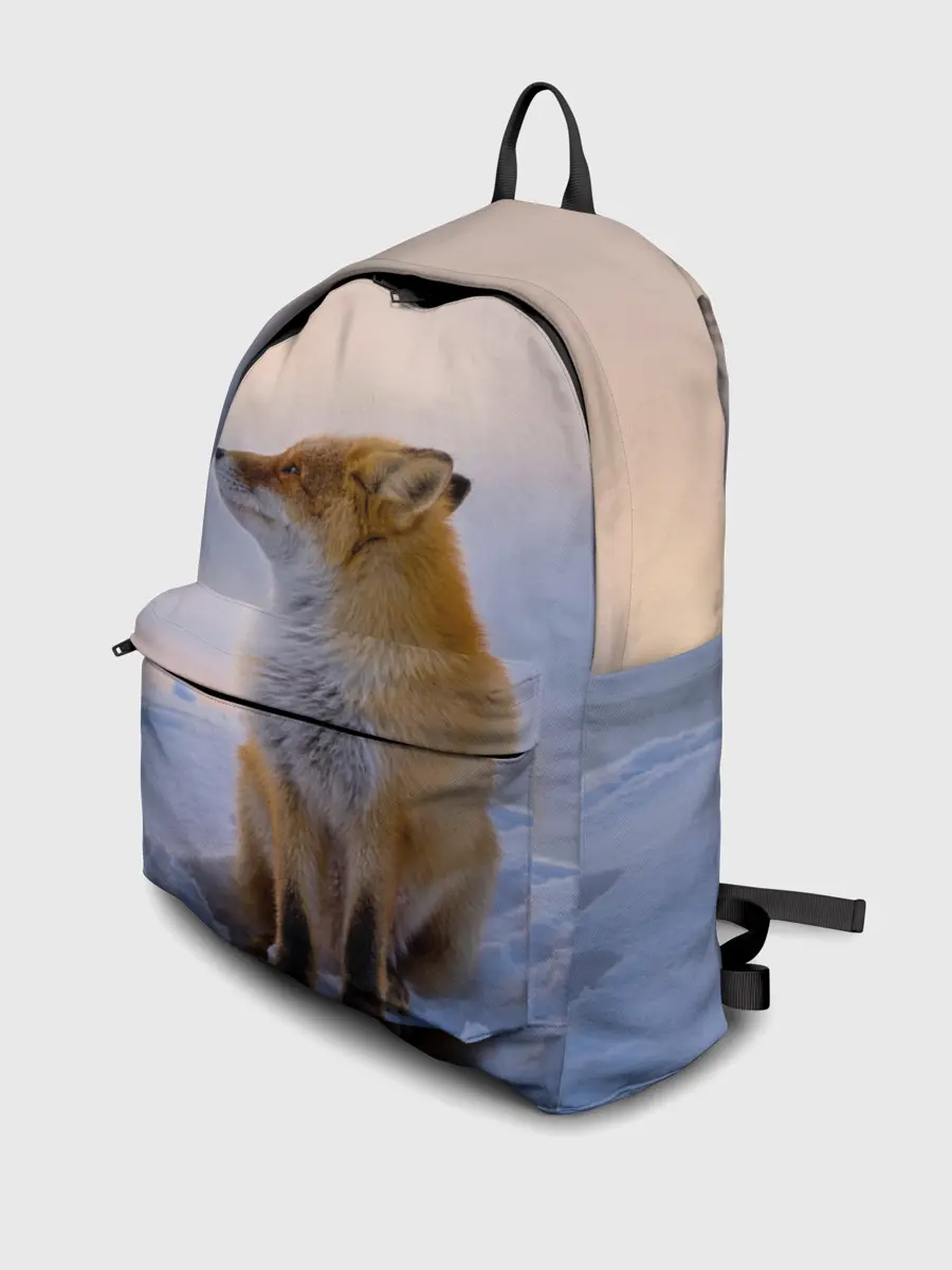 Рюкзак джинсовый / Лисичка