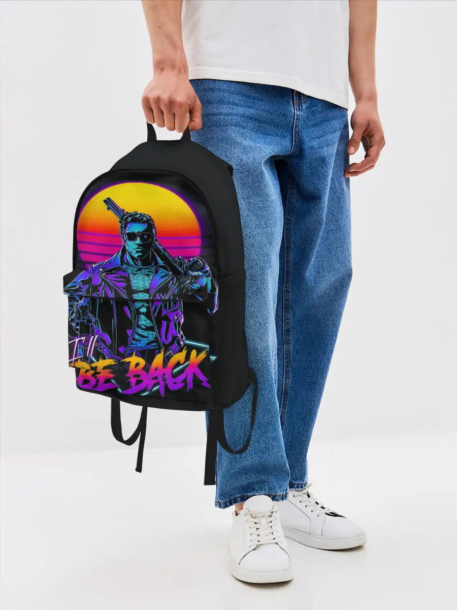 Рюкзак джинсовый / I WILL BE BACK | TERMINATOR