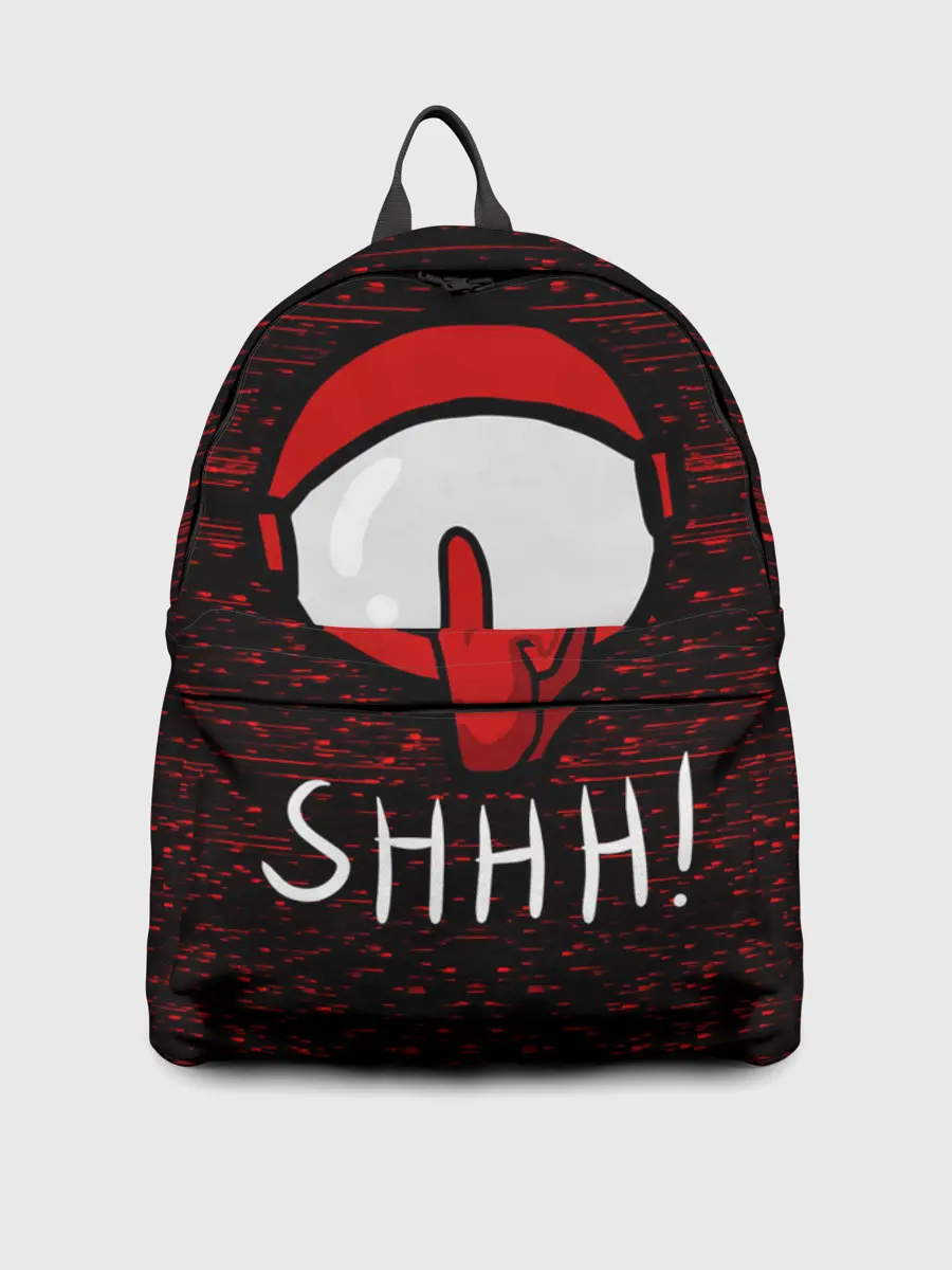 Рюкзак джинсовый / AMONG US - SHHH!