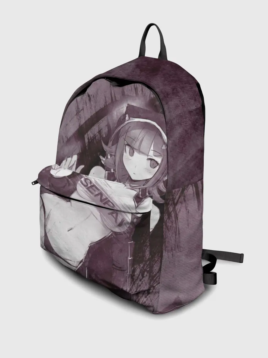 Рюкзак джинсовый / Danganronpa акварель