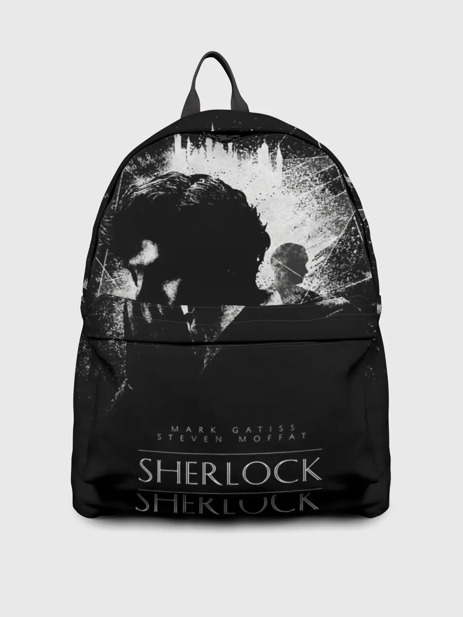 Рюкзак джинсовый / Шерлок Холмс