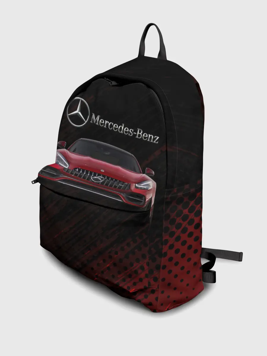 Рюкзак джинсовый / Mercedes Benz AMG.