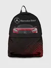 Рюкзак джинсовый / Mercedes Benz AMG.