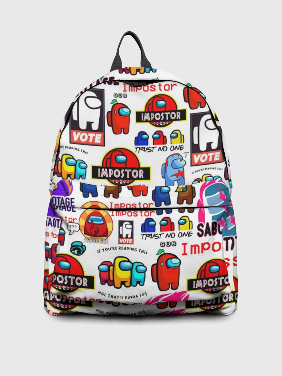 Рюкзак джинсовый / AMONG US