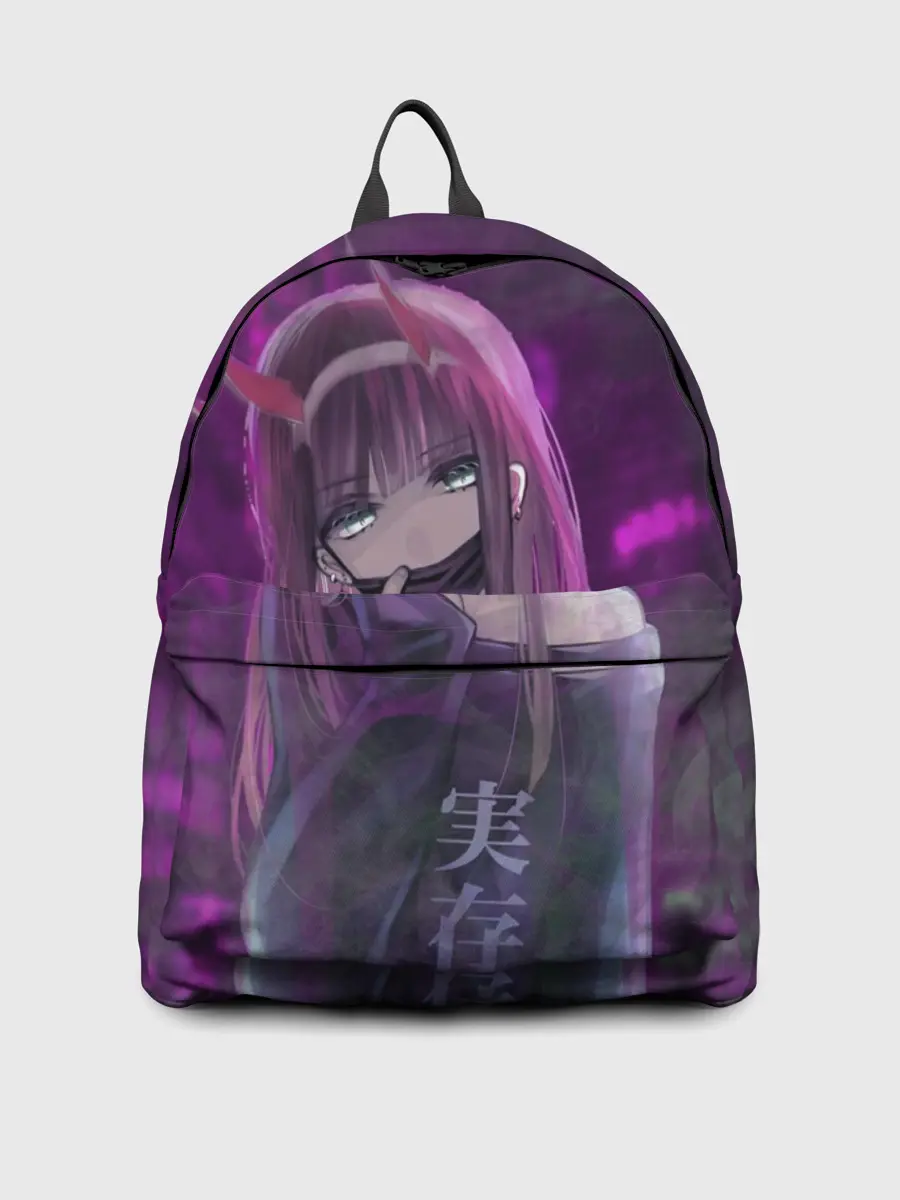 Рюкзак джинсовый / Zero Two in mask