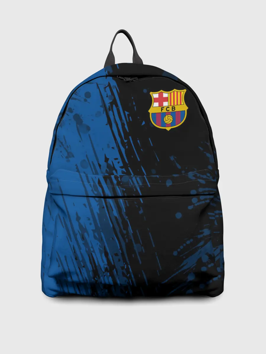 Рюкзак джинсовый / FC Barcelona / ФК Барселона.