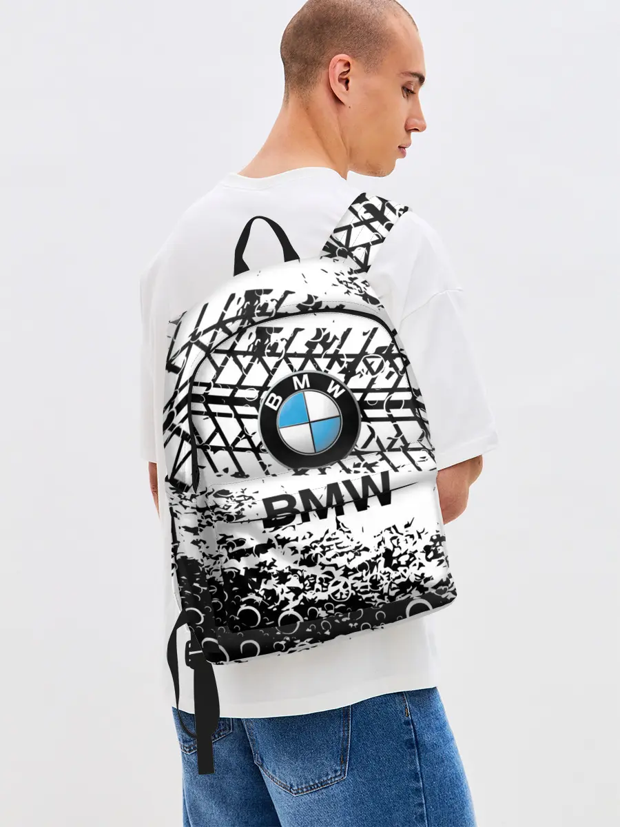 Рюкзак джинсовый / BMW.