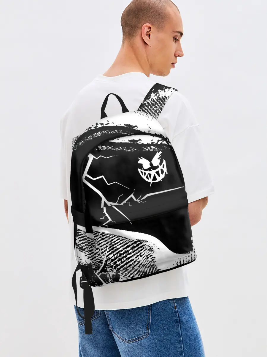 Рюкзак джинсовый / Pyrokinesis.