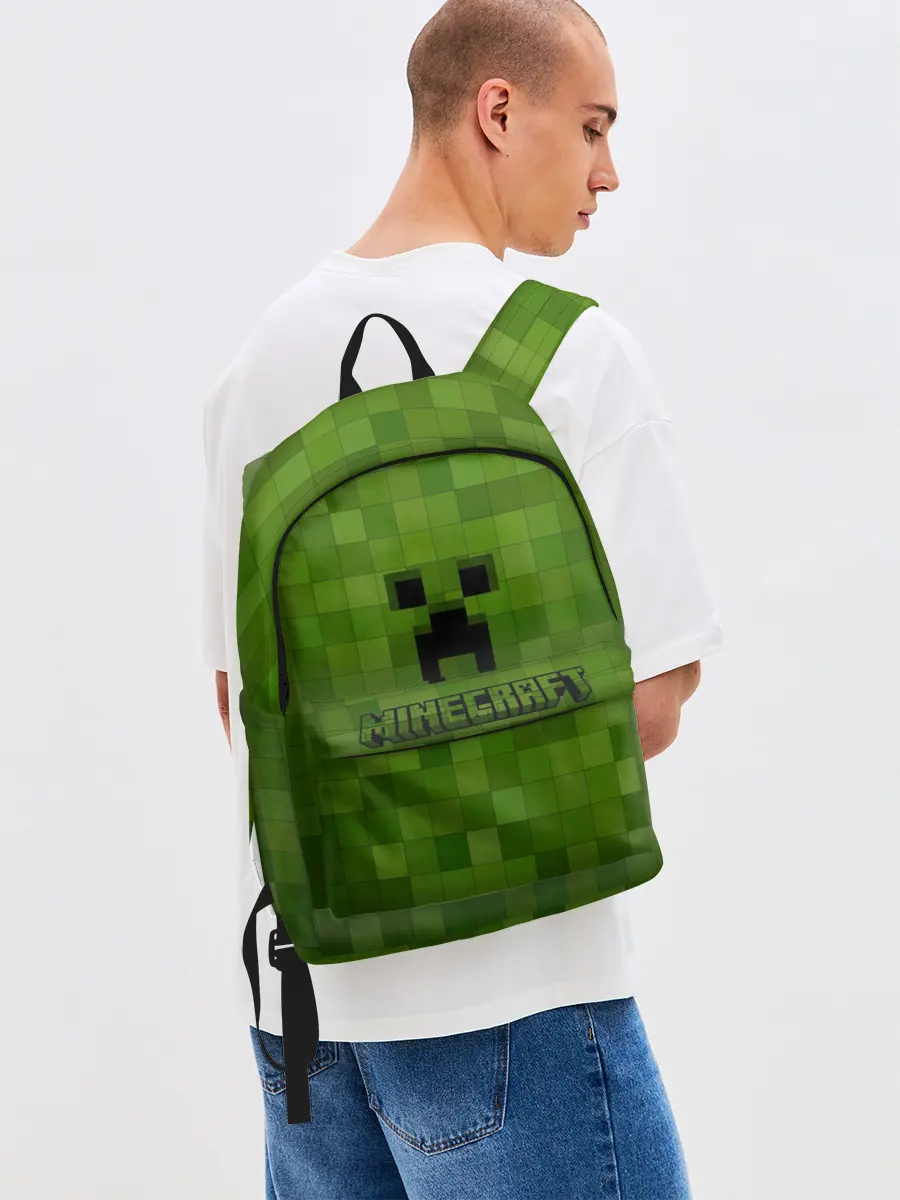 Рюкзак джинсовый / Minecraft