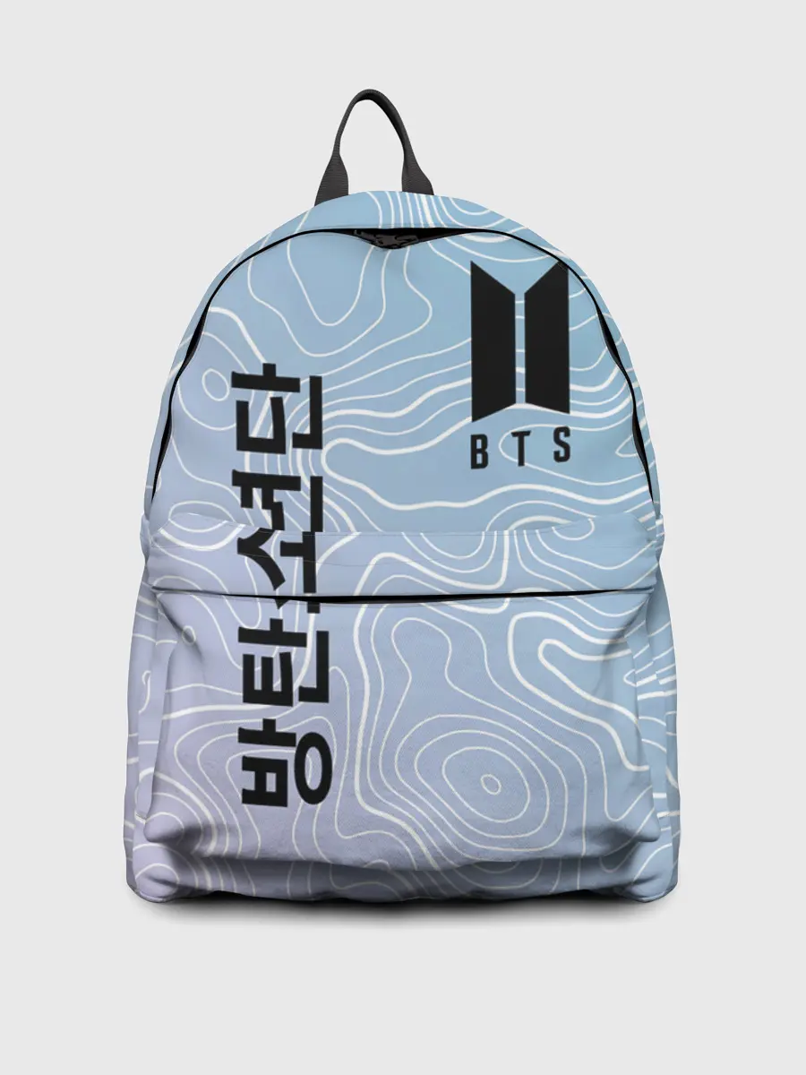 Рюкзак джинсовый / BTS / БТС.