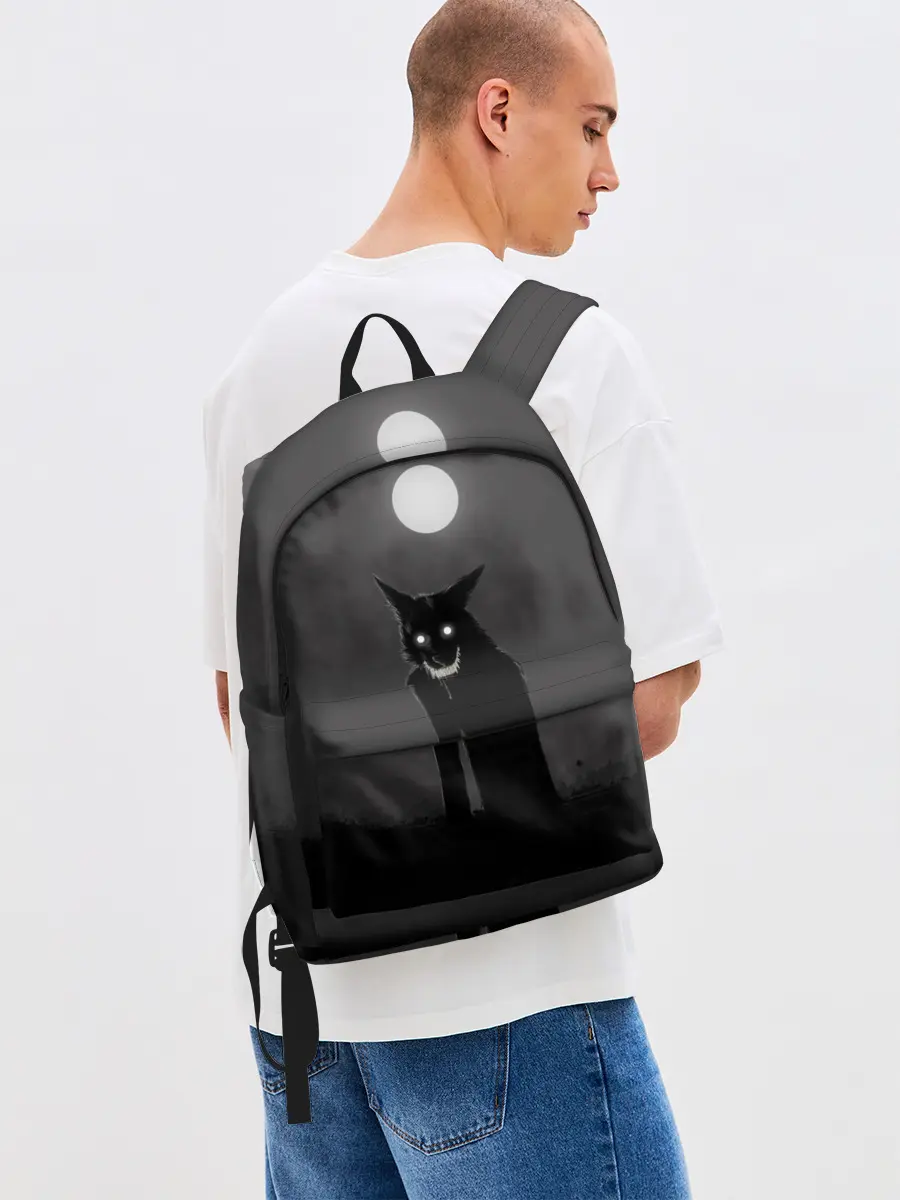 Рюкзак джинсовый / ОБОРОТЕНЬ