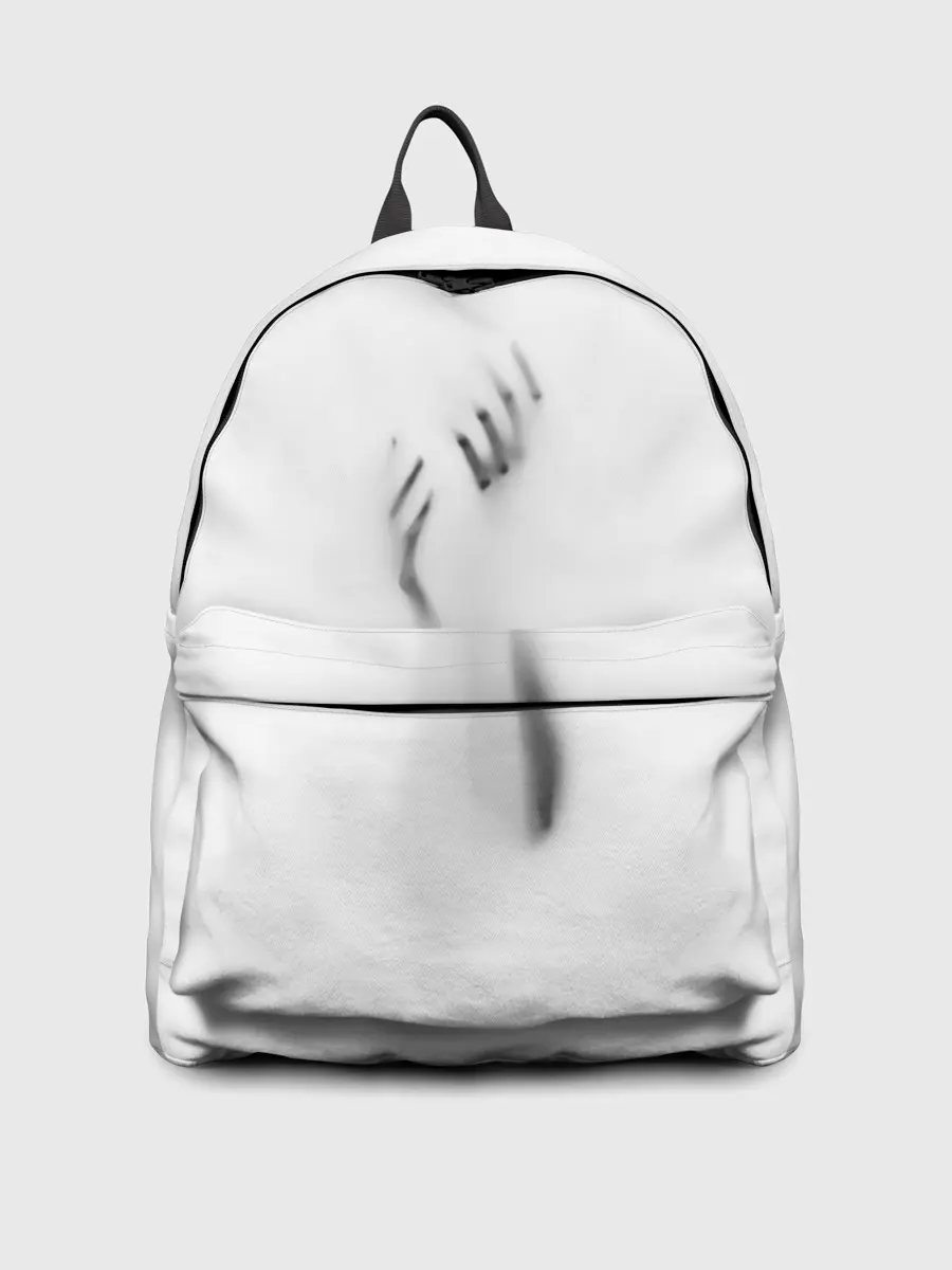 Рюкзак джинсовый / Руки за стеклом