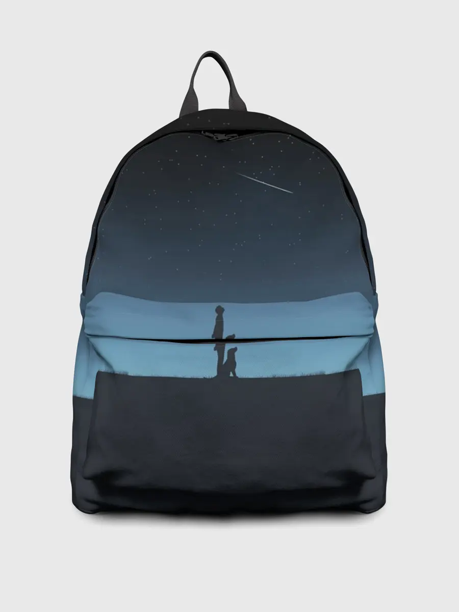 Рюкзак джинсовый / ДРУГ ЧЕЛОВЕКА