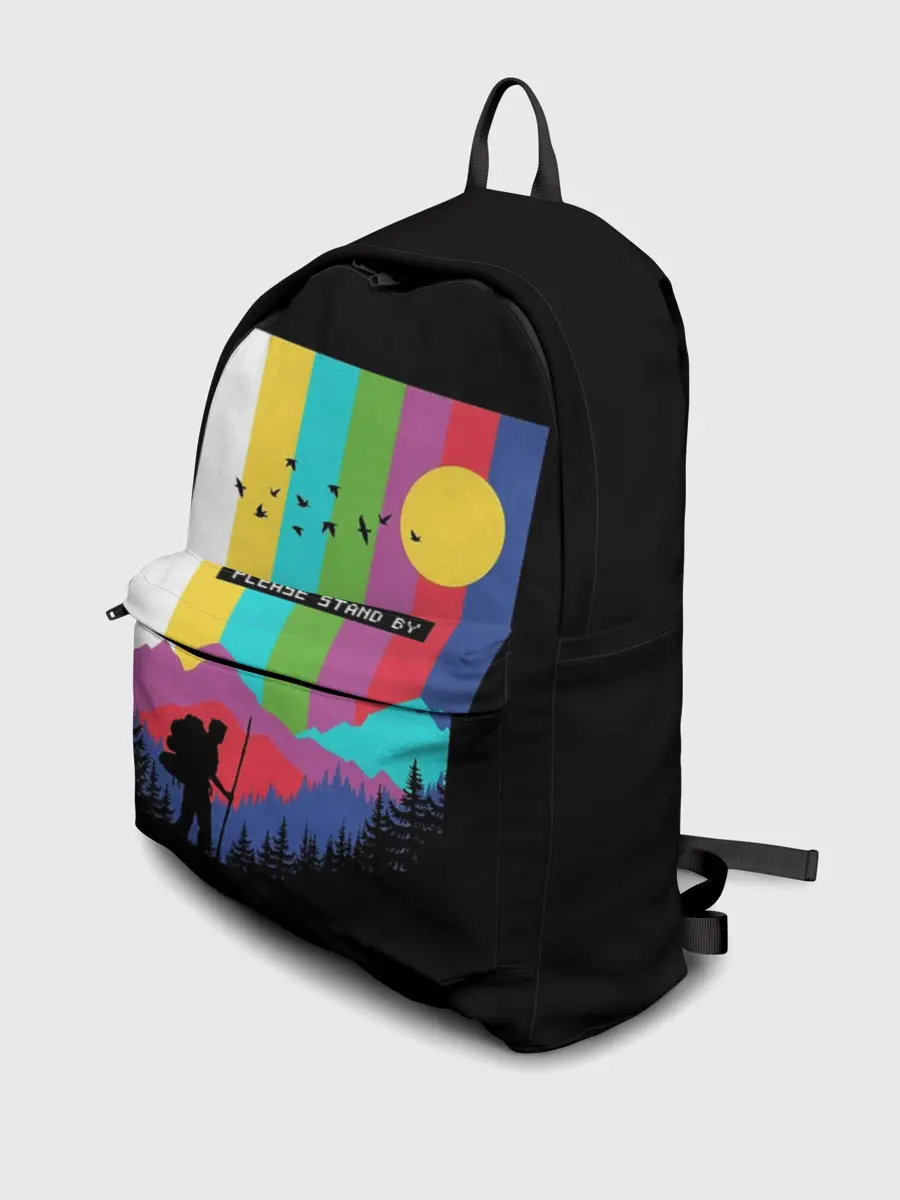 Рюкзак джинсовый / ПОЖАЛУЙСТА, ПОДОЖДИТЕ