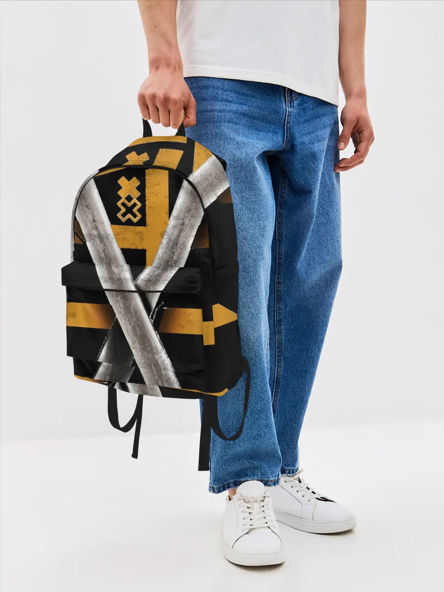 Рюкзак джинсовый / 2 Katanas