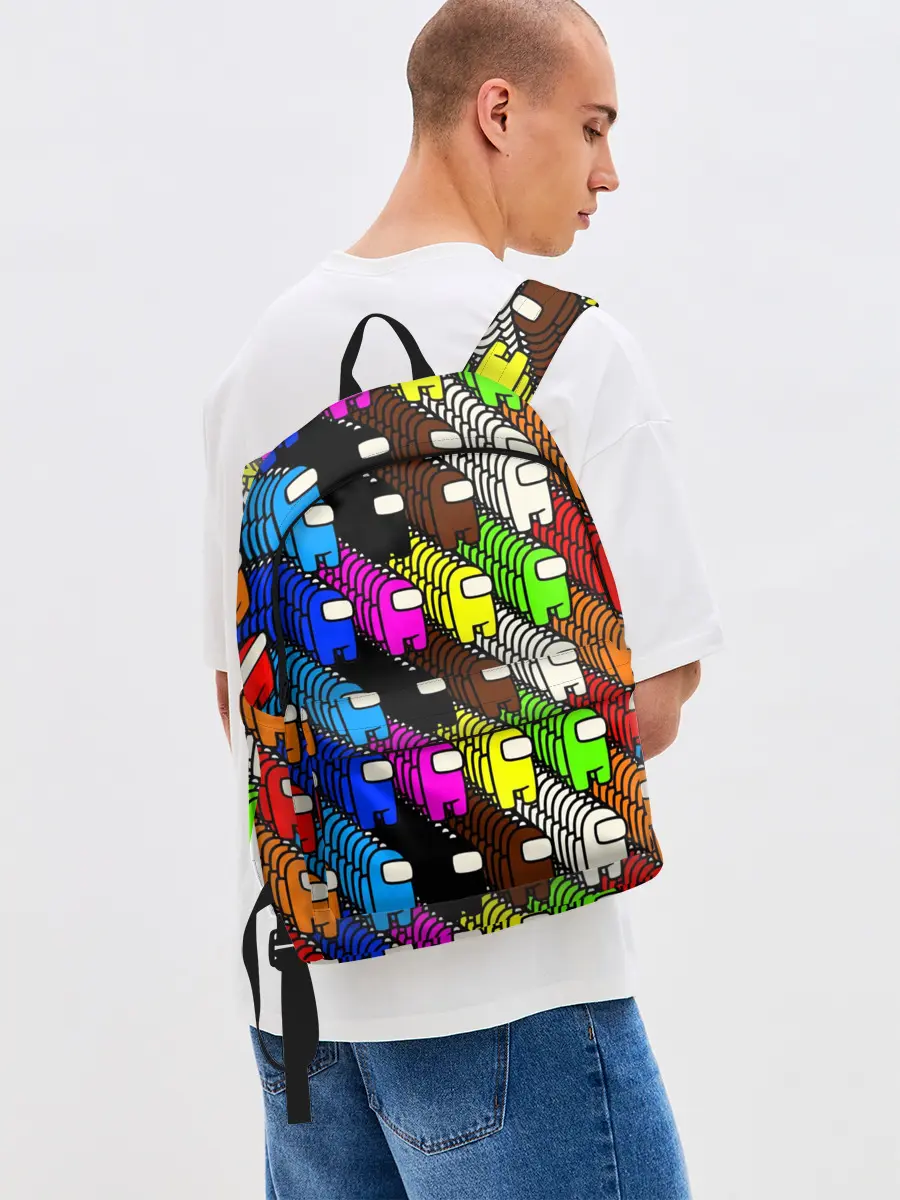 Рюкзак джинсовый / AMONG US