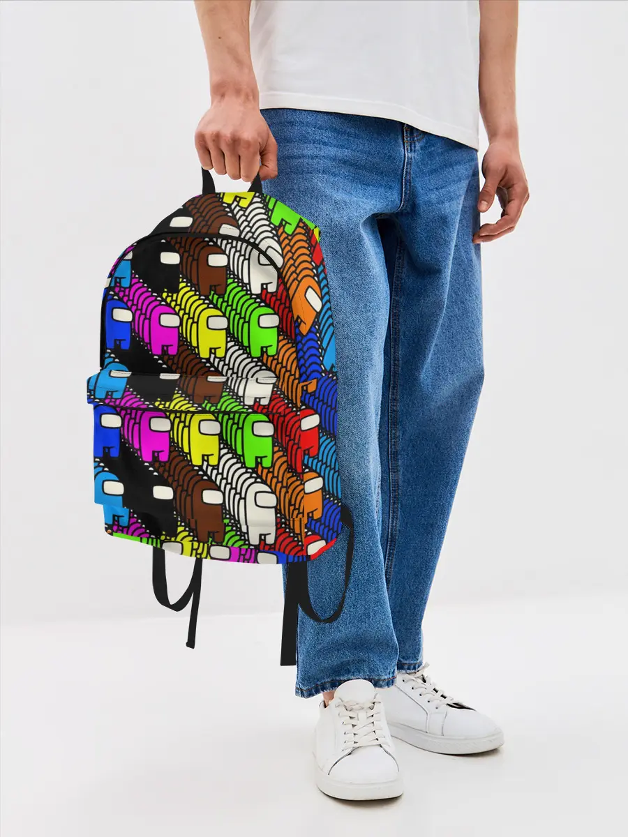 Рюкзак джинсовый / AMONG US