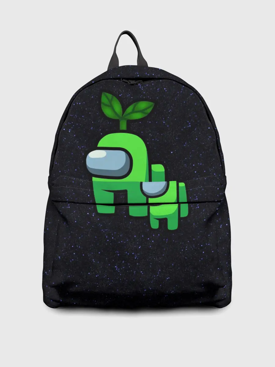 Рюкзак джинсовый / Among us Lime+ kid lime