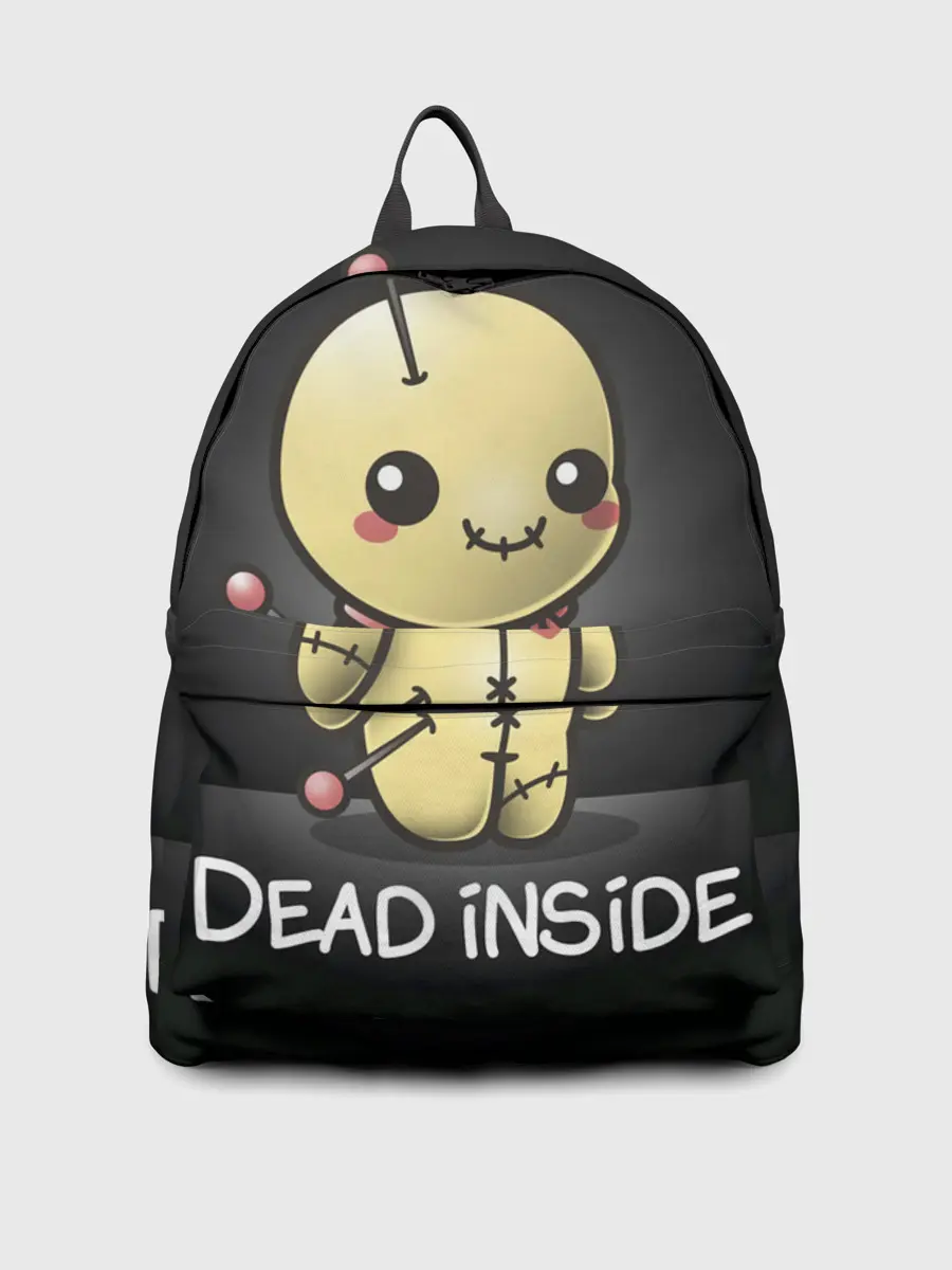 Рюкзак джинсовый / DEAD INSIDE