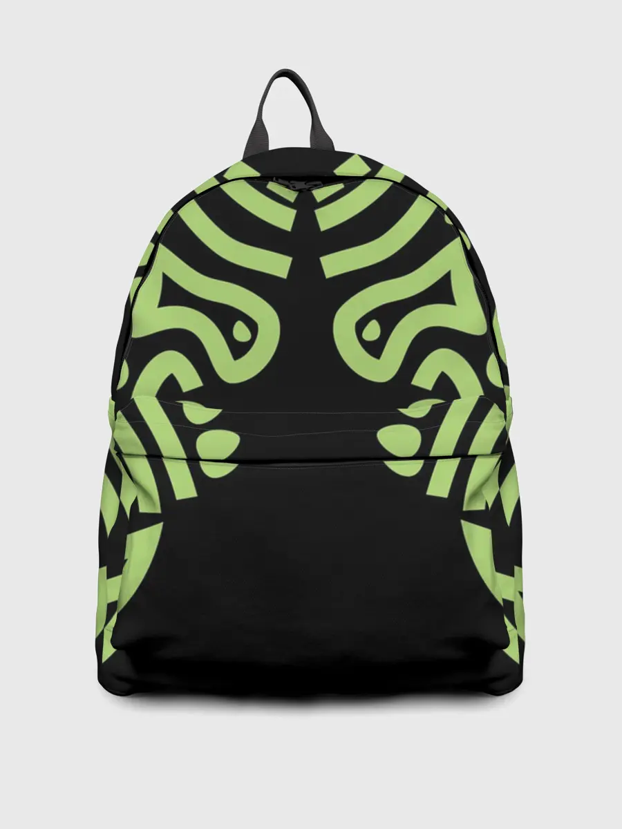 Рюкзак джинсовый / узор тату