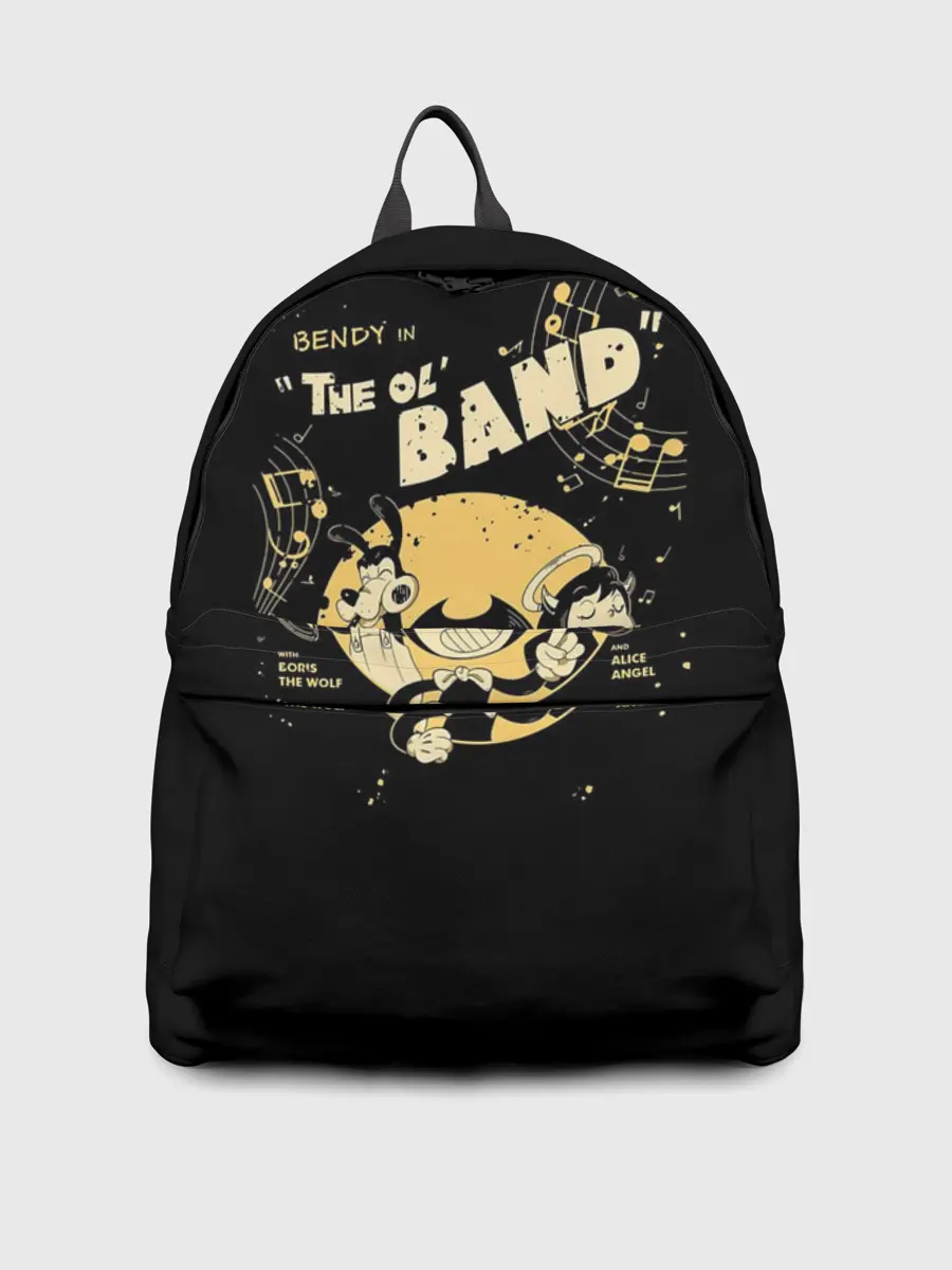 Рюкзак джинсовый / Bendy And The Ink Machine