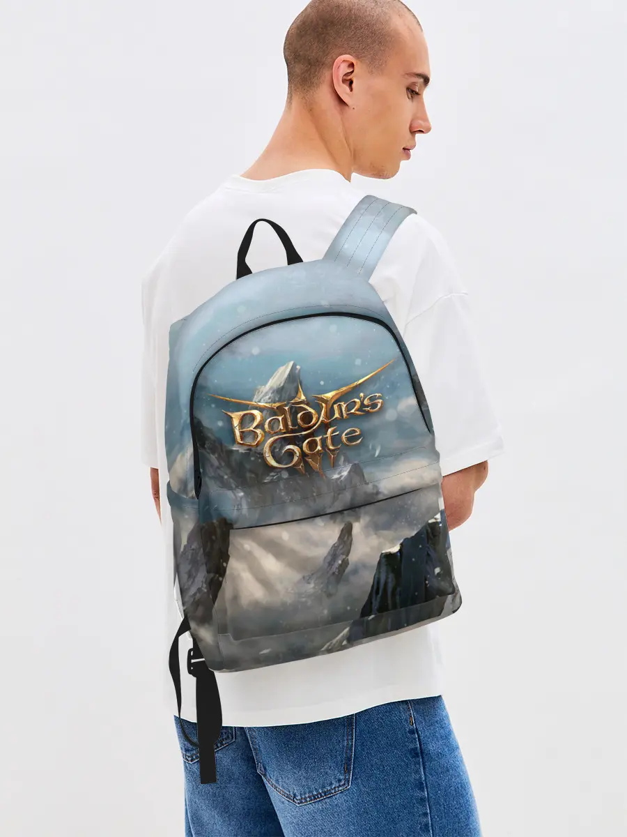 Рюкзак джинсовый / Baldurs Gate
